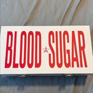 Jeffree Star Red and White Eyeshadow Palette